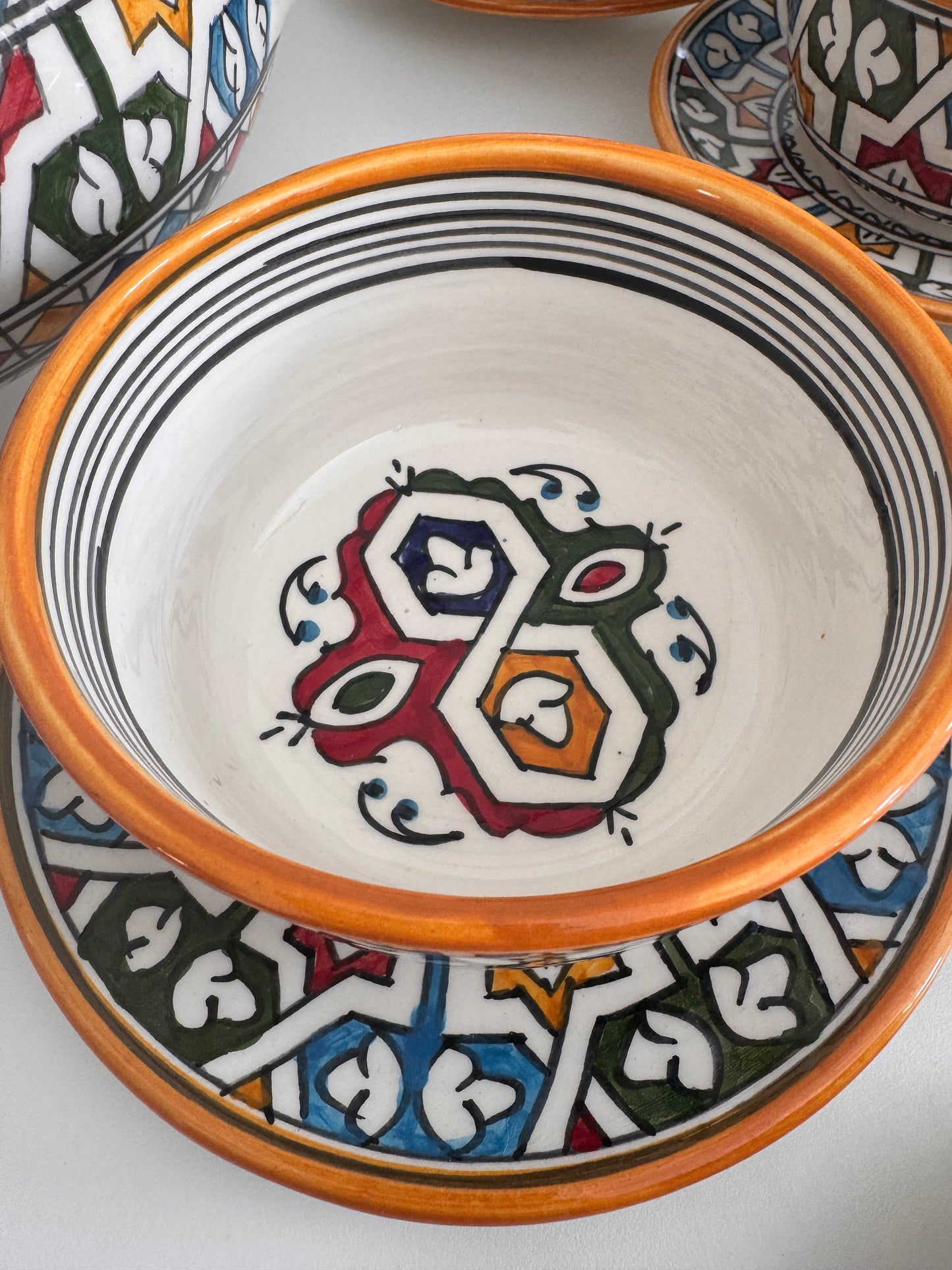 Service soupière 12 personnes – Artisanat marocain