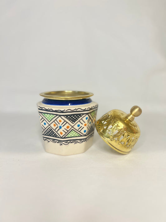 Brûleur d’encens en céramique – Fait main