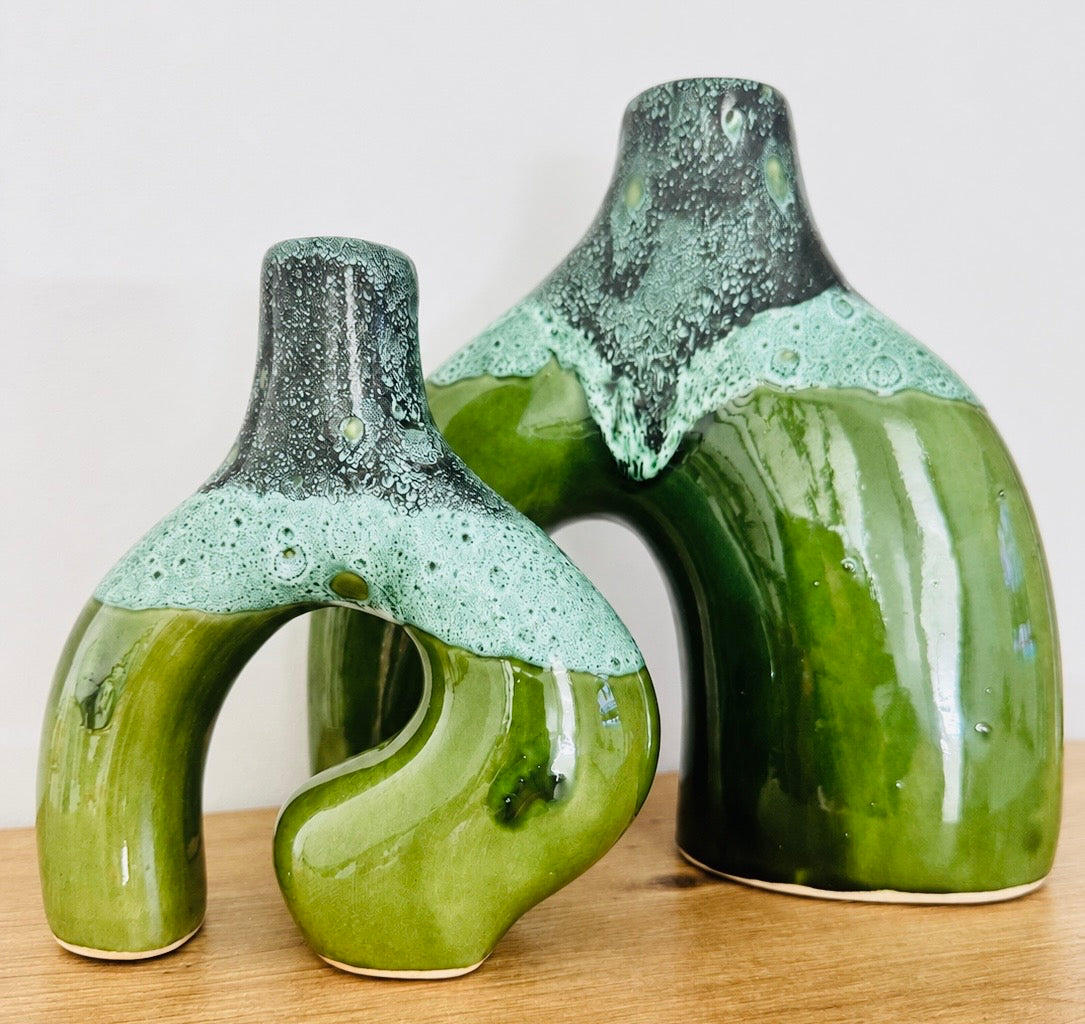Vase Émeraude Arche