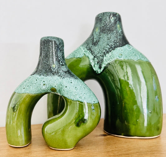 Vase Émeraude Arche