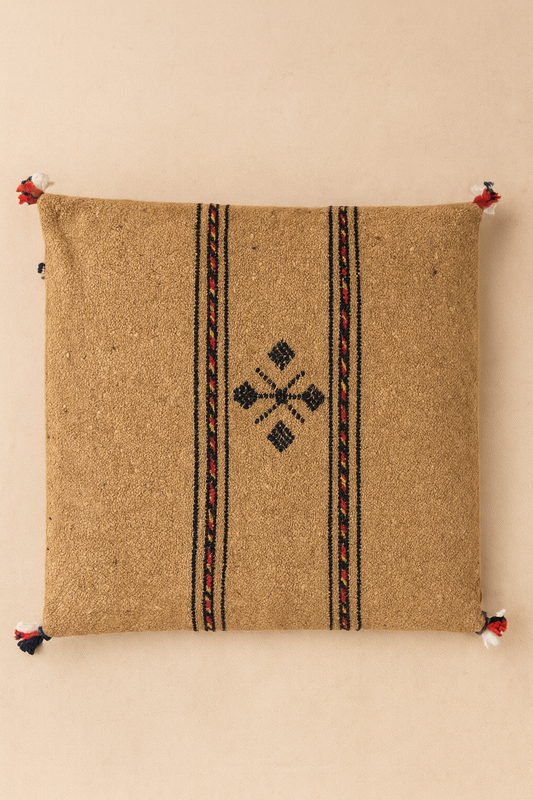 Coussin artisanal  – 100% coton