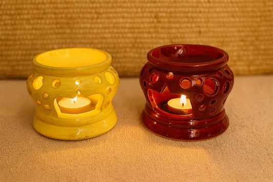 Brûleur d’encens artisanal en céramique