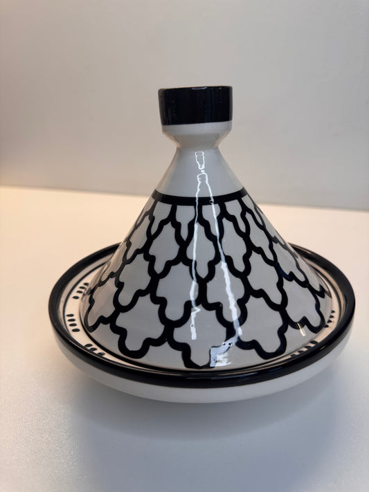 Petit Tajine Noir & Blanc