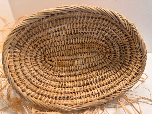 Paniers ovales artisanaux