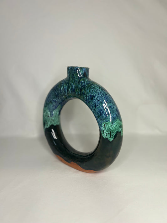 vase rond en céramique -collection Tamegroute