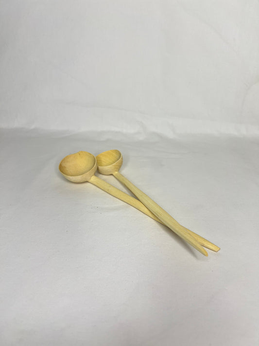 Cuillère en bois artisanale – Idéale pour la soupe