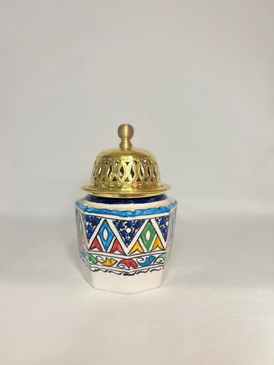 Brûleur d’encens en céramique – Fait main